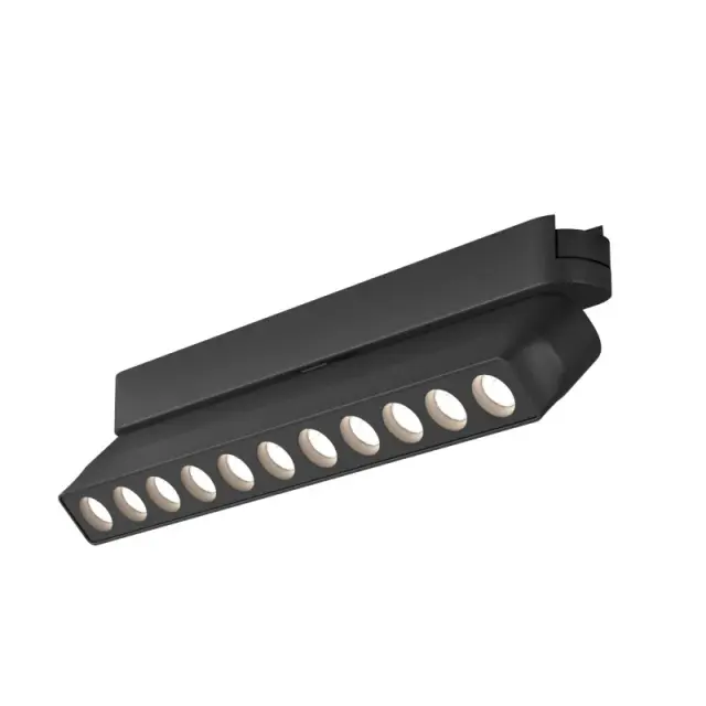 Трековый светильник Denkirs DK5308-BK AIR GRILL | ЭЙР ГРИЛЬ — черный, ракурс 5