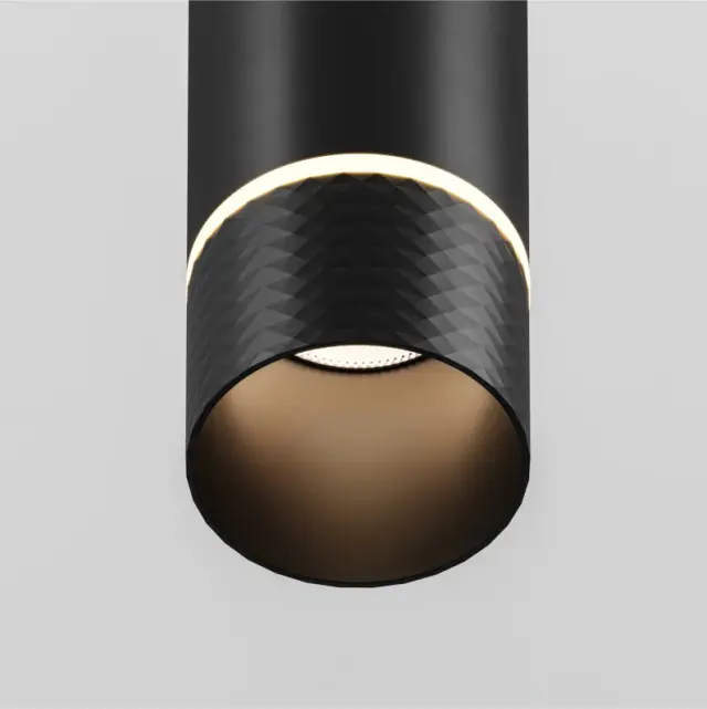 Трековый светильник Denkirs DK5315-BK AIR HANG | ЭЙР ХАНГ — черный, ракурс 3