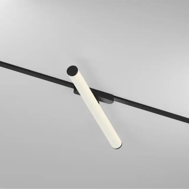 Трековый светильник Denkirs DK5325-BK AIR RAY | ЭЙР РЭЙ — черный