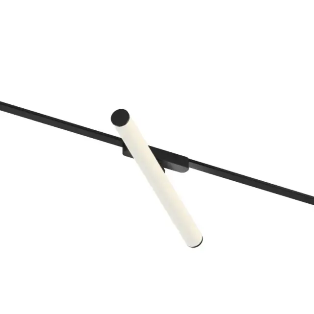 Трековый светильник Denkirs DK5325-BK AIR RAY | ЭЙР РЭЙ — черный, ракурс 4