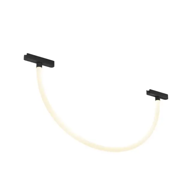 Трековый светильник Denkirs DK5327-BK AIR RAY | ЭЙР РЭЙ — черный, ракурс 3