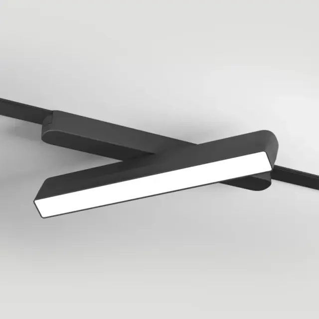 Трековый светильник Denkirs DK5333-BK AIR LINEAR | ЭЙР ЛИНЕАР — черный, ракурс 3