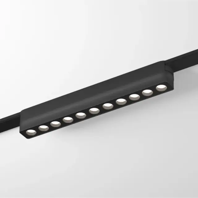 Трековый светильник Denkirs DK5335-BK AIR GRILL | ЭЙР ГРИЛЬ — черный