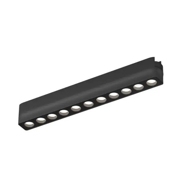 Трековый светильник Denkirs DK5335-BK AIR GRILL | ЭЙР ГРИЛЬ — черный, ракурс 4