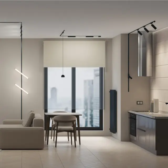 Трековый светильник Denkirs DK5340-BK AIR SPOT | ЭЙР СПОТ — черный, ракурс 8