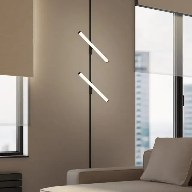Трековый светильник Denkirs DK5355-BK AIR RAY | ЭЙР РЭЙ — черный, ракурс 5