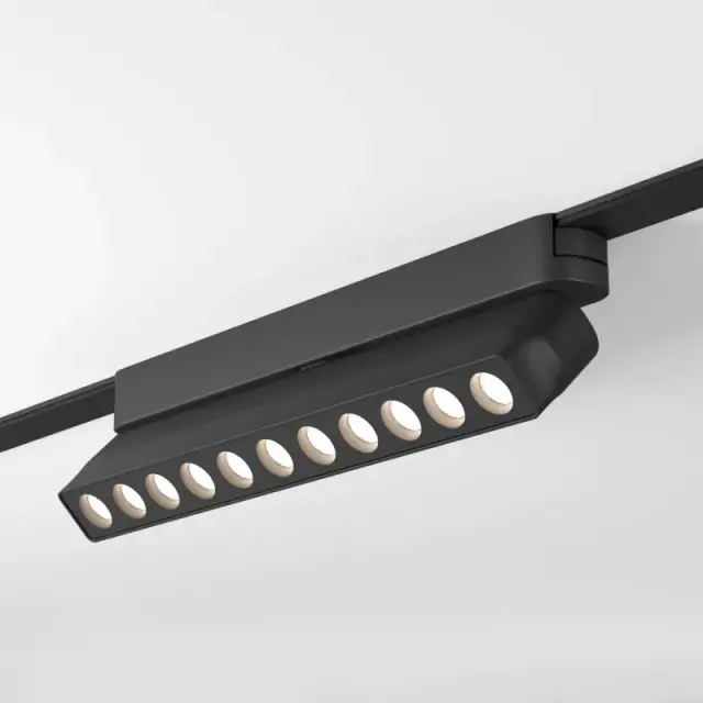 Трековый светильник Denkirs DK5368-BK AIR GRILL | ЭЙР ГРИЛЬ — черный