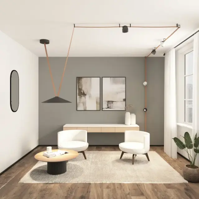 Трековый светильник Denkirs DK5540-BK BELTY SPOT | БЕЛТИ СПОТ — черный, ракурс 8