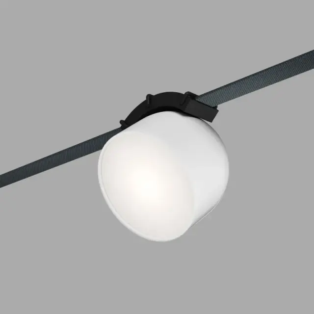 Трековый светильник Denkirs DK5542-WH+BK BELTY SPOT | БЕЛТИ СПОТ — черный, ракурс 3