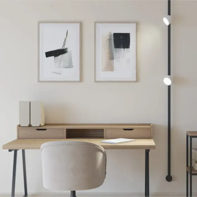 Трековый светильник Denkirs DK5542-WH+BK BELTY SPOT | БЕЛТИ СПОТ — черный, ракурс 8