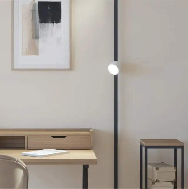 Трековый светильник Denkirs DK5542-WH+BK BELTY SPOT | БЕЛТИ СПОТ — черный, ракурс 8