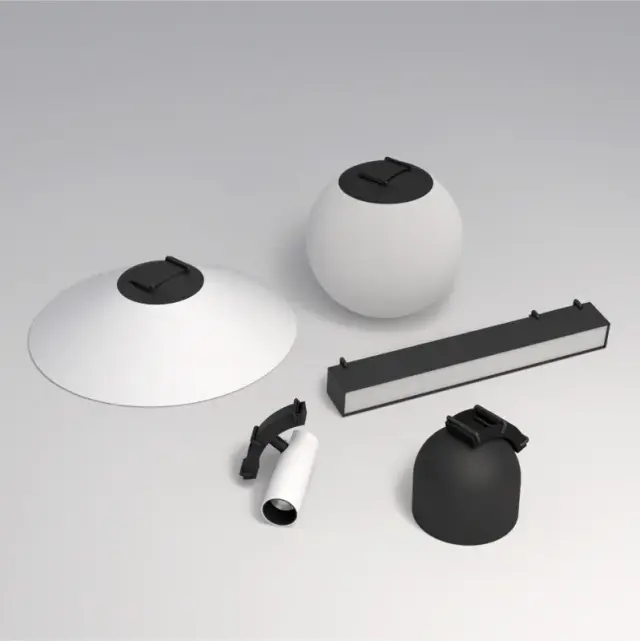 Трековый светильник Denkirs DK5546-BW+BK BELTY SPOT | БЕЛТИ СПОТ — черный, ракурс 8