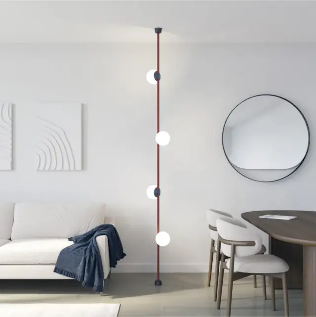 Трековый светильник Denkirs DK5550-BK BELTY ORB | БЕЛТИ ОРБ — черный, ракурс 11