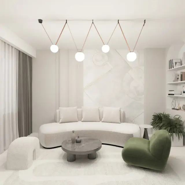 Трековый светильник Denkirs DK5550-BK BELTY ORB | БЕЛТИ ОРБ — черный, ракурс 13