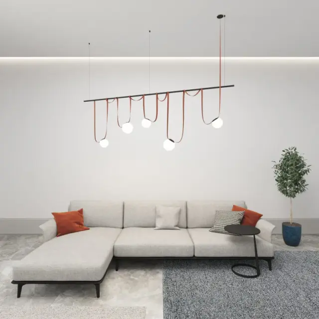 Трековый светильник Denkirs DK5552-BK BELTY ORB | БЕЛТИ ОРБ — черный, ракурс 11