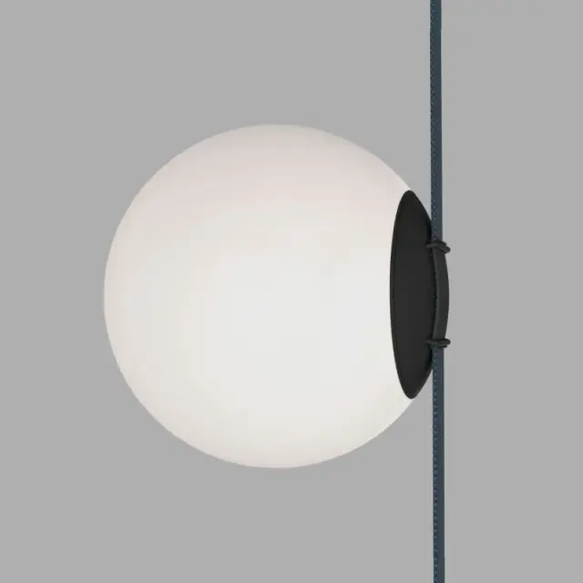 Трековый светильник Denkirs DK5552-BK BELTY ORB | БЕЛТИ ОРБ — черный, ракурс 3