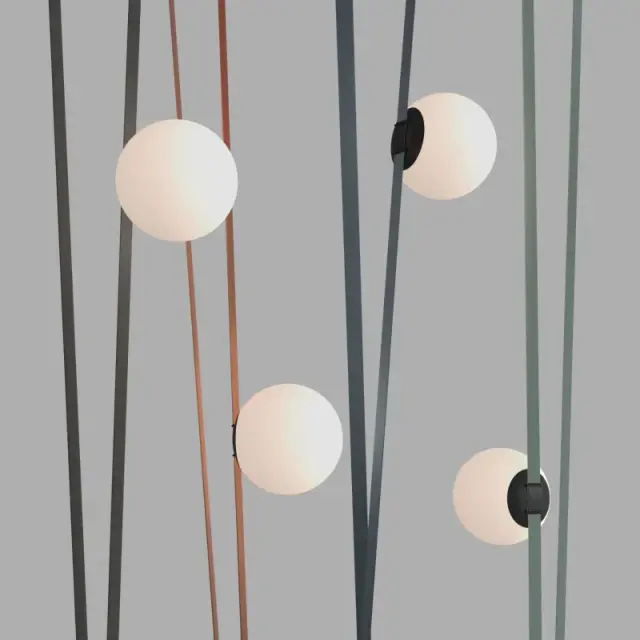 Трековый светильник Denkirs DK5552-BK BELTY ORB | БЕЛТИ ОРБ — черный, ракурс 5