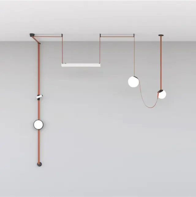 Трековый светильник Denkirs DK5552-BK BELTY ORB | БЕЛТИ ОРБ — черный, ракурс 7