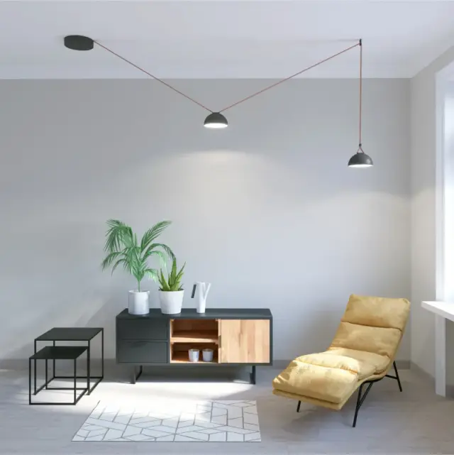 Трековый светильник Denkirs DK5560-BK BELTY FLOW | БЕЛТИ ФЛОУ — черный, ракурс 8