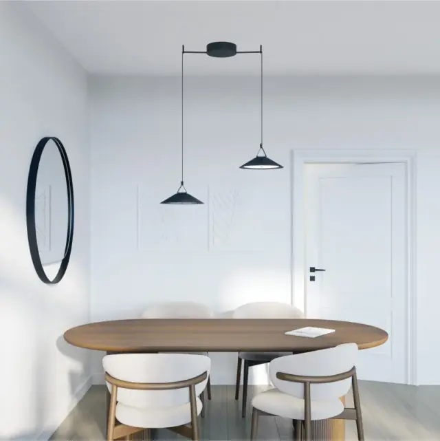 Трековый светильник Denkirs DK5564-BK BELTY FLOW | БЕЛТИ ФЛОУ — черный, ракурс 5