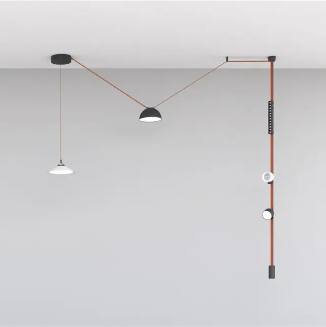 Трековый светильник Denkirs DK5564-WH+BK BELTY FLOW | БЕЛТИ ФЛОУ — черный, ракурс 5