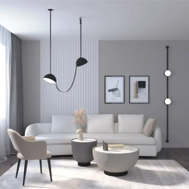 Трековый светильник Denkirs DK5566-BK BELTY FLOW | БЕЛТИ ФЛОУ — черный, ракурс 8