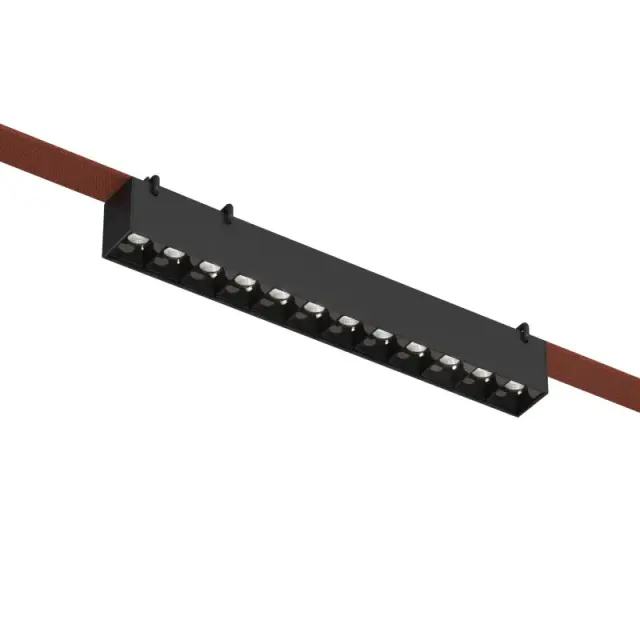 Трековый светильник Denkirs DK5570-BK BELTY GRILL | БЕЛТИ ГРИЛЬ — черный, ракурс 4