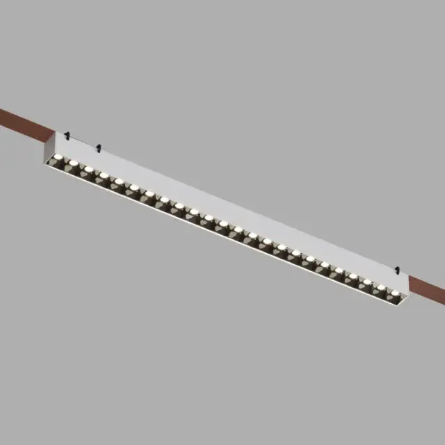 Трековый светильник Denkirs DK5572-WB BELTY GRILL | БЕЛТИ ГРИЛЬ — белый