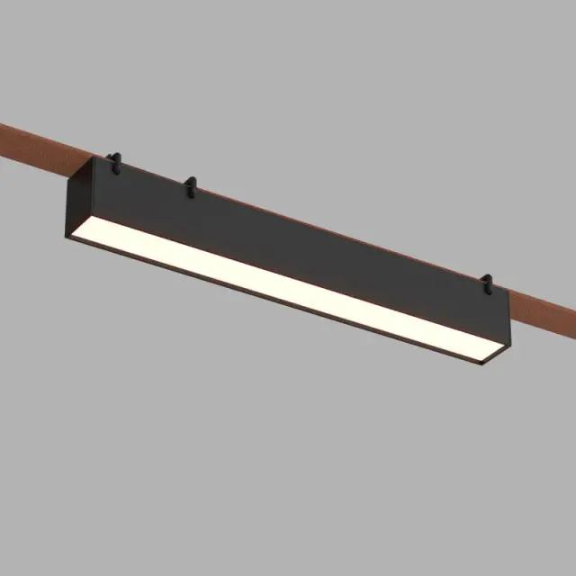 Трековый светильник Denkirs DK5574-BK BELTY LINEAR | БЕЛТИ ЛИНЕАР — черный