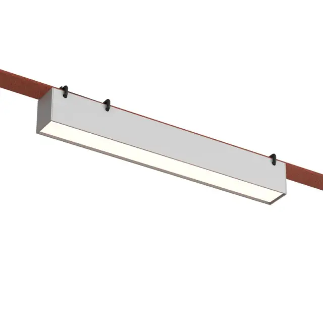 Трековый светильник Denkirs DK5574-WH BELTY LINEAR | БЕЛТИ ЛИНЕАР — белый, ракурс 4