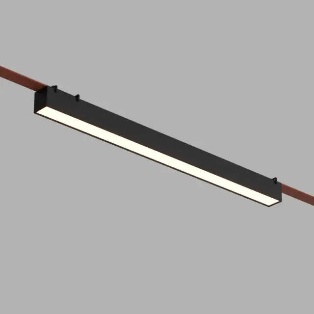 Трековый светильник Denkirs DK5576-BK BELTY LINEAR | БЕЛТИ ЛИНЕАР — черный