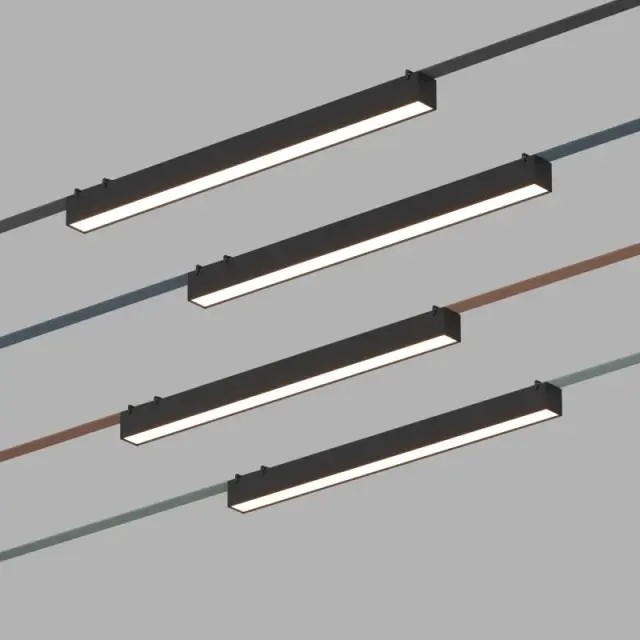 Трековый светильник Denkirs DK5576-BK BELTY LINEAR | БЕЛТИ ЛИНЕАР — черный, ракурс 3