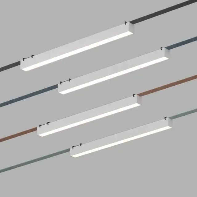 Трековый светильник Denkirs DK5576-WH BELTY LINEAR | БЕЛТИ ЛИНЕАР — белый, ракурс 3