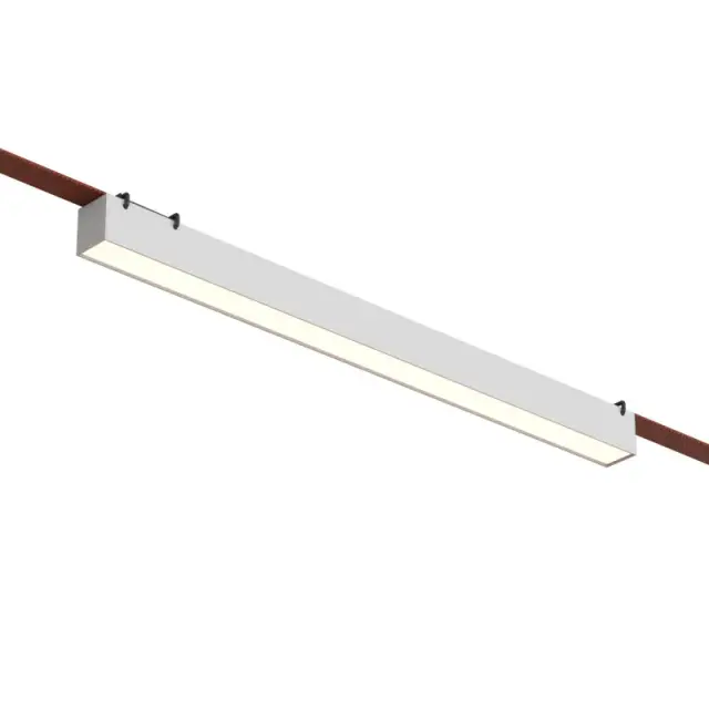 Трековый светильник Denkirs DK5576-WH BELTY LINEAR | БЕЛТИ ЛИНЕАР — белый, ракурс 4
