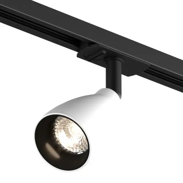 Трековый светильник Denkirs DK6050-BW+BK BELL | БЕЛЛ — черный
