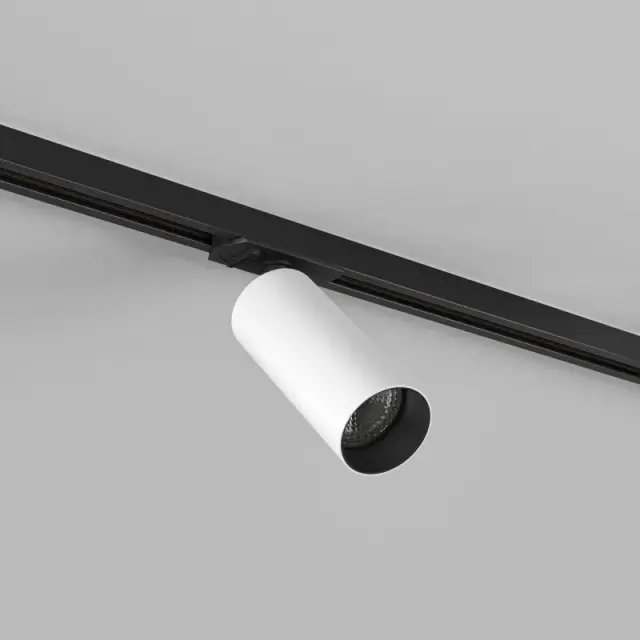 Трековый светильник Denkirs DK6060-BW+BK SCOPE | СКОУП — черный, ракурс 2