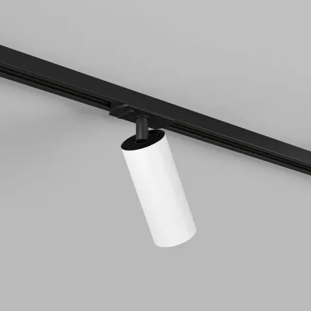 Трековый светильник Denkirs DK6060-BW+BK SCOPE | СКОУП — черный, ракурс 3