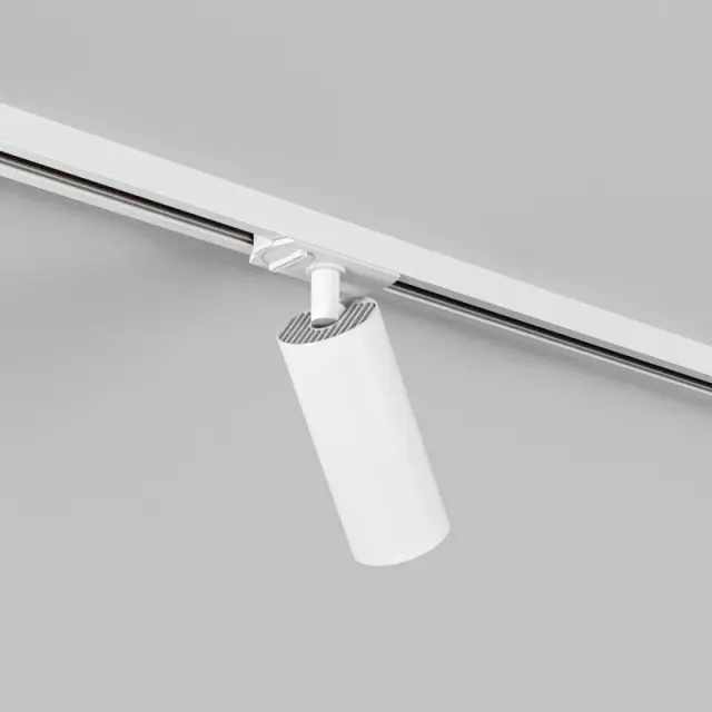 Трековый светильник Denkirs DK6060-BW+WH SCOPE | СКОУП — белый, ракурс 3