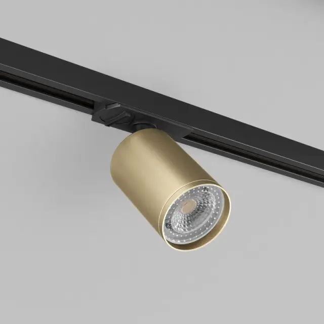 Трековый светильник Denkirs DK6201-BG SOLID TUBE | СОЛИД ТЬЮБ — черный, ракурс 2