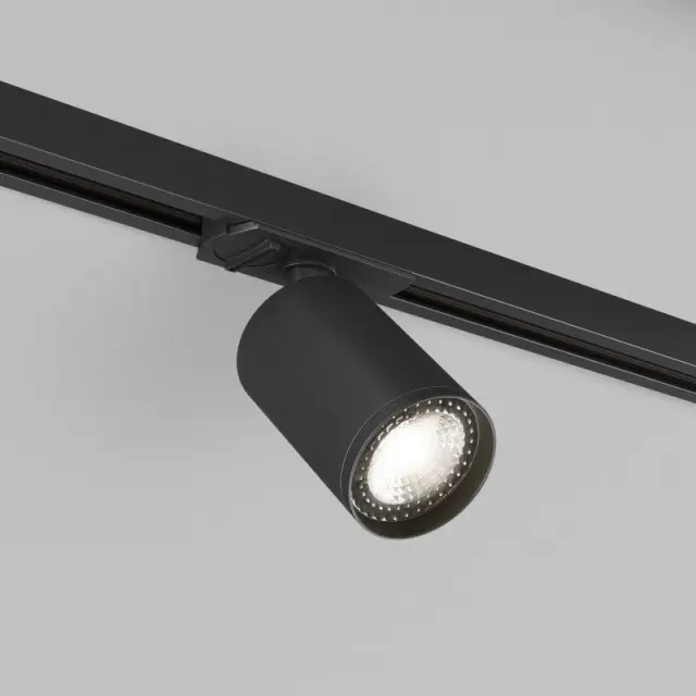 Трековый светильник Denkirs DK6201-BK SOLID TUBE | СОЛИД ТЬЮБ — черный