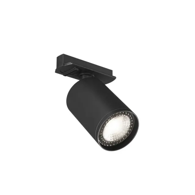 Трековый светильник Denkirs DK6201-BK SOLID TUBE | СОЛИД ТЬЮБ — черный, ракурс 4