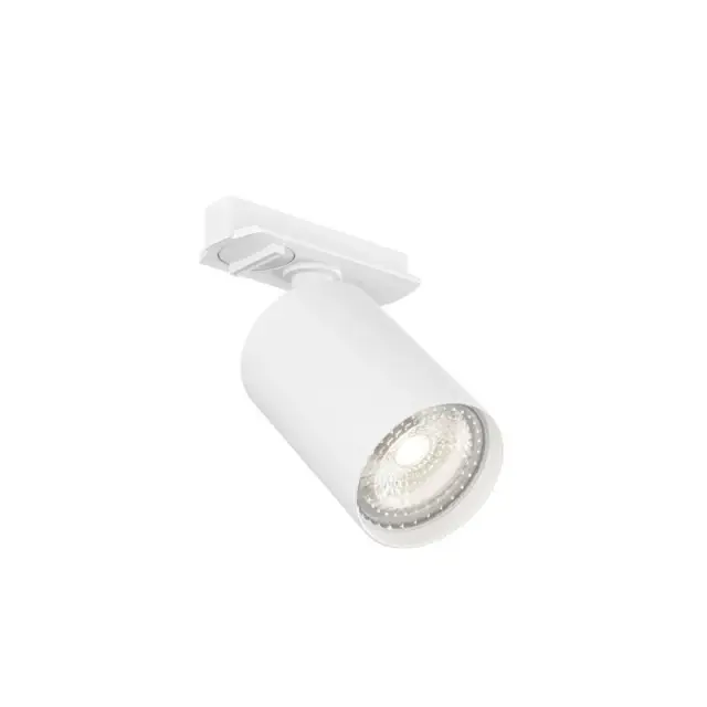 Трековый светильник Denkirs DK6201-WH SOLID TUBE | СОЛИД ТЬЮБ — белый, ракурс 4
