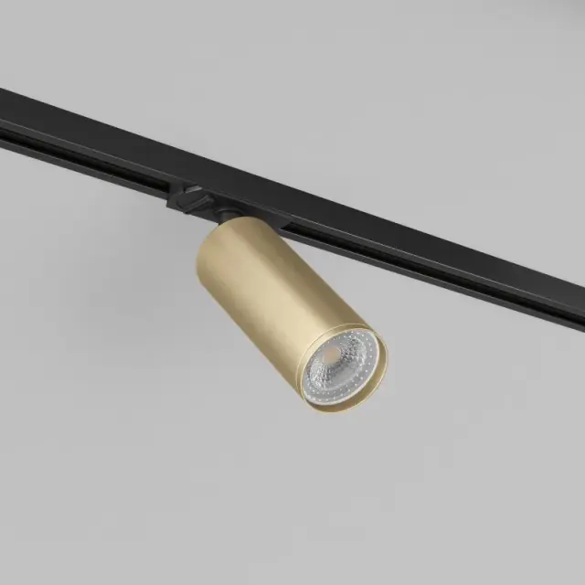 Трековый светильник Denkirs DK6202-BG SOLID TUBE | СОЛИД ТЬЮБ — черный, ракурс 2