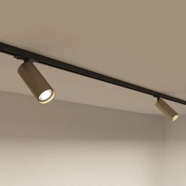 Трековый светильник Denkirs DK6202-BG SOLID TUBE | СОЛИД ТЬЮБ — черный, ракурс 7
