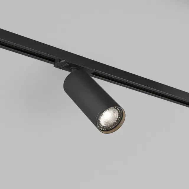 Трековый светильник Denkirs DK6202-BK SOLID TUBE | СОЛИД ТЬЮБ — черный