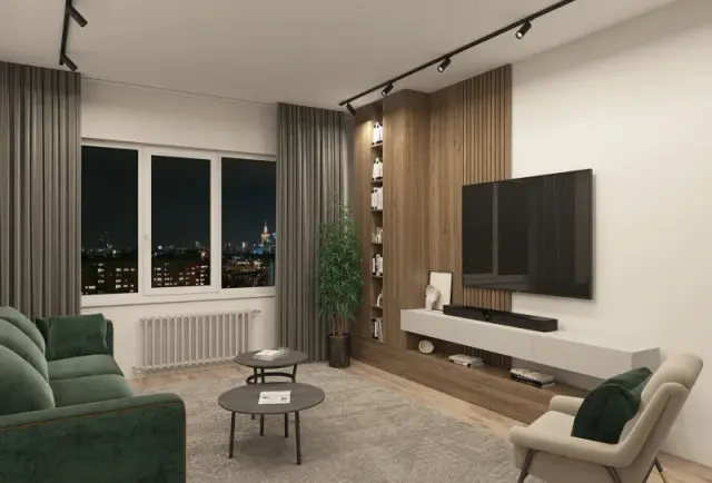 Трековый светильник Denkirs DK6202-BK SOLID TUBE | СОЛИД ТЬЮБ — черный, ракурс 6