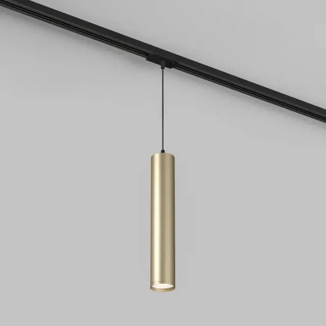 Трековый светильник Denkirs DK6210-BG SOLID TUBE | СОЛИД ТЬЮБ — черный