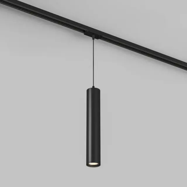 Трековый светильник Denkirs DK6210-BK SOLID TUBE | СОЛИД ТЬЮБ — черный