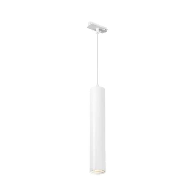 Трековый светильник Denkirs DK6210-WH SOLID TUBE | СОЛИД ТЬЮБ — белый, ракурс 3