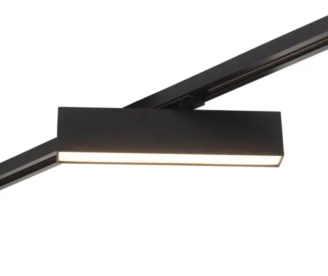 Трековый светильник Denkirs DK6430-BK SOLID HALS | СОЛИД ХАЛС — черный
